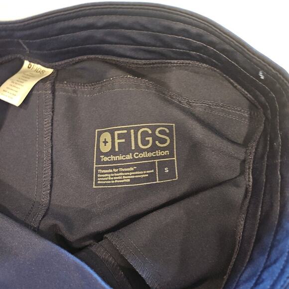 Figs Women's Blue Scrubs Technical Collection Stretch Pants Size S - Picture 4 of 5